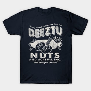 Deeztu Nuts And Screw Co. Worn Dks T-Shirt